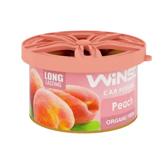 Ароматизатор повітря Organic Fresh 40g - Peach (18шт/ящ.) Ароматизатори повітря WINSO 533340
