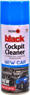 Поліроль для салону "Black" Cockpit Cleaner нове авто 450 мл NOWAX NX00455