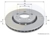 - Диск гальмівний вентильований з покриттям Гальмівна система COMLINE ADC1447V (фото 1)