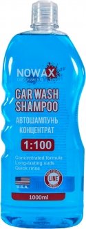 Автошампунь-концентрат для ручного миття 1 л NOWAX NX01000