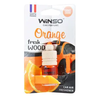 Аромат.пов. Fresh WOOD 4мл. Orange,(30шт/ящ.) Ароматизатори повітря WINSO 530390