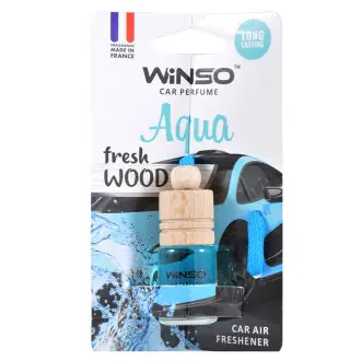 Аромат.пов. Fresh WOOD 4мл. Aqua,(30шт/ящ.) Ароматизатори повітря WINSO 530770