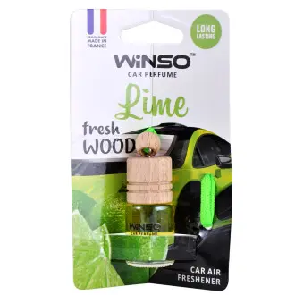 Аромат.пов. Fresh WOOD 4мл.Lime,(30шт/ящ.) Ароматизатори повітря WINSO 530630