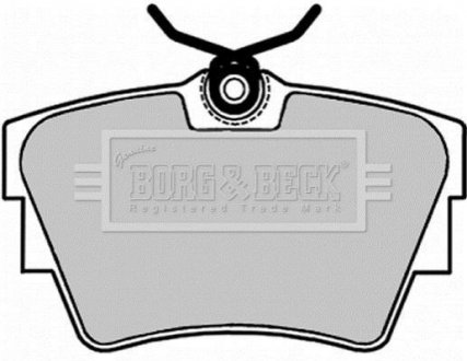 - Гальмівні колодки до дисків Гальмівна система BORG & BECK BBP1693