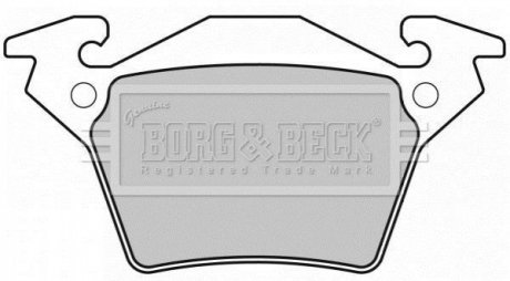 - Гальмівні колодки до дисків Гальмівна система BORG & BECK BBP1670