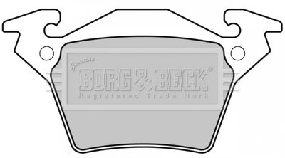 - Гальмівні колодки до дисків Гальмівна система BORG & BECK BBP1670 (фото 1)