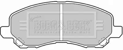 - Гальмівні колодки для дисків Гальмівна система BORG & BECK BBP1831