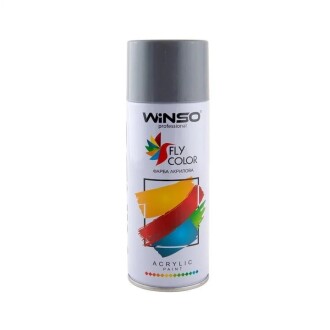 Фарба акрилова,Spray 450ml.,сірий,(GREY/RAL7000),12шт/уп. Автофарби WINSO 880320