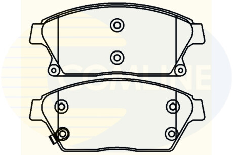 - Гальмівні колодки до дисків Гальмівна система COMLINE CBP32037