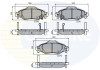 - Гальмівні колодки до дисків Гальмівна система COMLINE CBP31152 (фото 1)