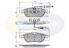 - Гальмівні колодки до дисків Гальмівна система COMLINE CBP22002 (фото 1)