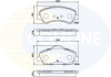 - Гальмівні колодки до дисків Гальмівна система COMLINE CBP02199 (фото 1)