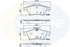 - Гальмівні колодки до дисків Гальмівна система COMLINE CBP02198 (фото 1)