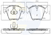 - Гальмівні колодки до дисків Гальмівна система COMLINE CBP06075 (фото 1)