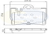 - Гальмівні колодки до дисків Гальмівна система COMLINE CBP01143 (фото 1)