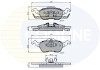 - Гальмівні колодки до дисків Гальмівна система COMLINE CBP0490 (фото 1)
