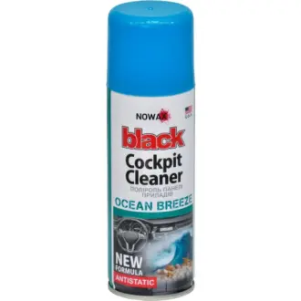 Поліроль для салону "Black" Cockpit Cleaner ocean breeze 200 мл NOWAX NX00210