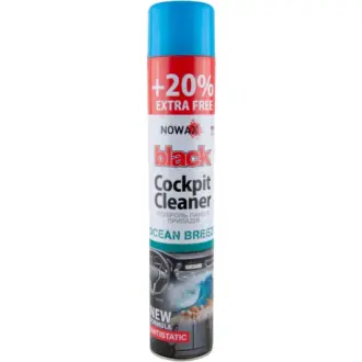 Поліроль для салону "Black" Cockpit Cleaner ocean breeze 750 мл NOWAX NX00710