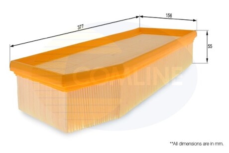 - Фільтр повітря (аналогWA6705/LX752) Фільтри COMLINE EAF417