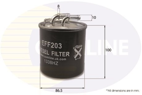- Фільтр палива (аналогWF8425/KL723D) Фільтри COMLINE EFF203