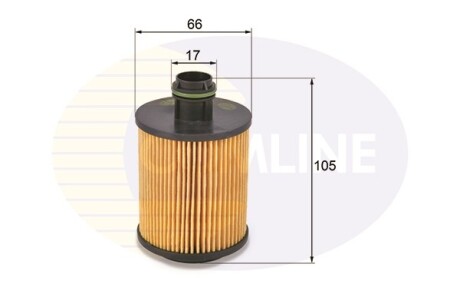 - Фільтр оливи (аналогWL7464/OX553D) Фільтри COMLINE EOF221