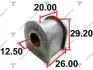 Втулка стабілізатора honda k5 accord 2.0 90-94 TENACITY ASBHO1010 (фото 1)