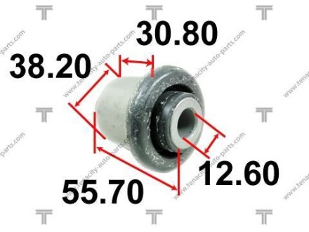 Сайлентблок важеля honda k20 accord 02-07 TENACITY AAMHO1019