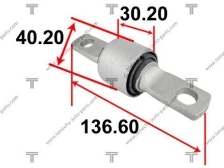 Сайлентблок важеля honda k12 civic 05-11 TENACITY AAMHO1046