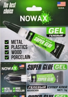 Клей суперклей гель 3г NOWAX NX49309 (фото 1)