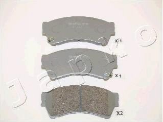 Колодки гальмівні дискові Mazda 6 1.8 (07-),Mazda 6 2.0 (07-),Mazda 6 2.0 (07-) JAPKO 50346