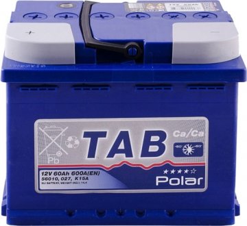 Акумулятор 6 CT-60-L Polar Blue TAB 121 160
