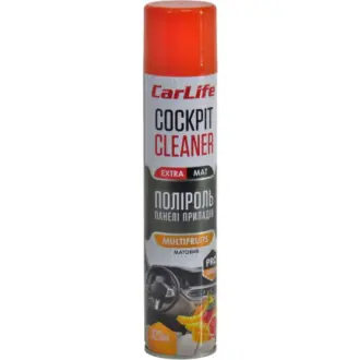 Поліроль для салону Cockpit Cleaner Extra Mat мультифрукт 320 мл CARLIFE CF345