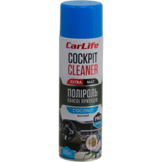 Поліроль для салону Cockpit Cleaner Extra Mat кокос 500 мл CARLIFE CF527