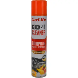 Поліроль для салону Cockpit Cleaner мультифрукт 320 мл CARLIFE CF326