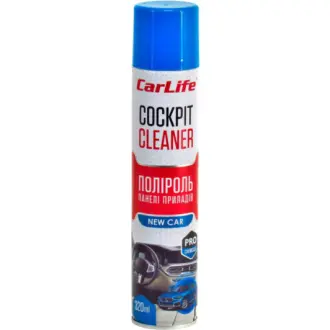 Поліроль для салону Cockpit Cleaner нове авто 320 мл CARLIFE CF325