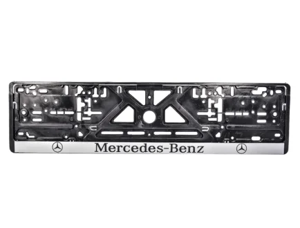 Фото запчастини Рамка номерного знака колір чорний на Mercedes-Benz CARLIFE NH07 Рамка номерного знака колір чорний на Mercedes-Benz CARLIFE NH07
