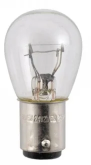 Автолампа P21/5W BAY15d 5 W 21 W прозора SOLAR 2452
