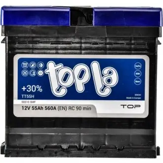 Акумулятор 6 CT-55-R Top TOPLA 118 655