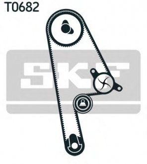 Водяной насос + комплект зубчатого ремня SKF VKMC 93616 (фото 1)