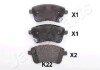 Колодки тормозные дисковые KIA перед. VENGA 1,4-1, JAPAN PARTS JAPANPARTS PA-K22AF (фото 1)