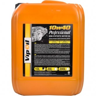 Олива моторна Professional 10W-40 10 л VIPOIL 162829