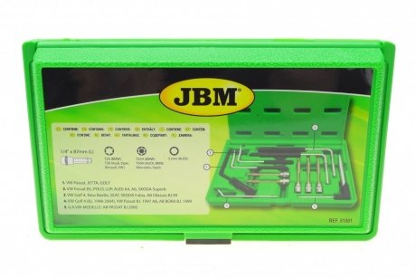 Набір інструмента для зняття подушок безпеки (12 шт) JBM 51501 (фото 1)