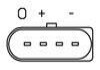 Датчик абсолютного давления - MAP Sensor NGK 93428 (фото 2)