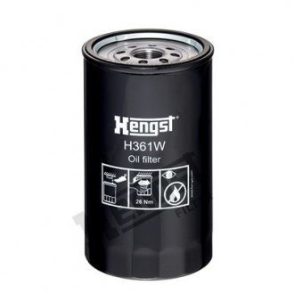 Фильтр масляный J.C.B. FILTER HENGST H361W