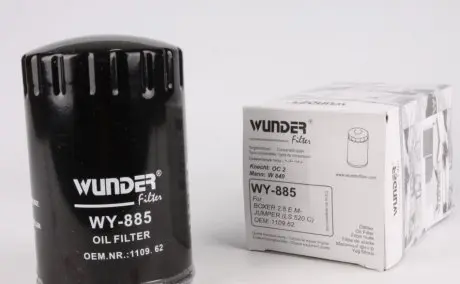 Фільтр масляний WUNDER WY 885