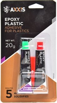 Клей для пластмас Epoxy-Plastic 20 г AXXIS VSB-022