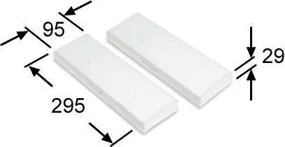 Фильтр салона Asakashi JC ASAKASHI AC8505SET