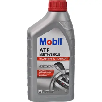 Трансмиссионное масло ATF Multi-Vehicle Dexron-VI синтетическое 1 л MOBIL 156095