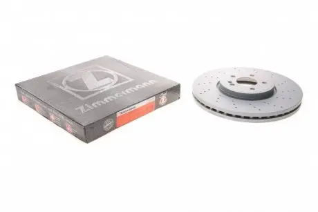Фото запчастини Диск гальмівний (передній) MB A-class (W177)/CLA-class (C118/X118) 19- (350x32) (з покриттям) (вент.) ZIMMERMANN 400.5549.20 Диск гальмівний (передній) MB A-class (W177)/CLA-class (C118/X118) 19- (350x32) (з покриттям) (вент.) ZIMMERMANN 400.5549.20