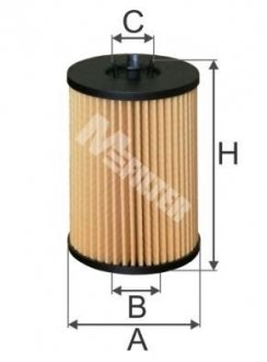 Фільтр оливний (фільтр-патрон) MFILTER TE4013 (фото 1)